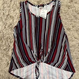 Women’s stripped tank top